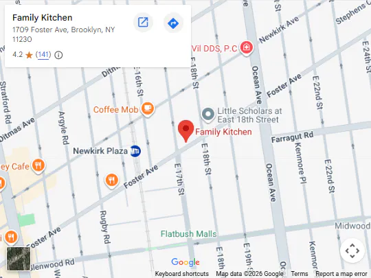 Location, 1709 Foster Ave, Brooklyn, NY 11230